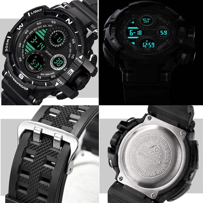 Yikaze Military Waterproof Digital Sports Watch