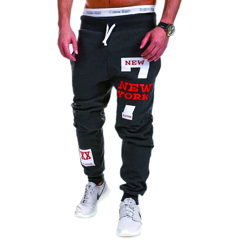 Men's Athletic Shorts Sweatpants Capri Pants Print Letter Sports Outdoor Streetwear Stylish