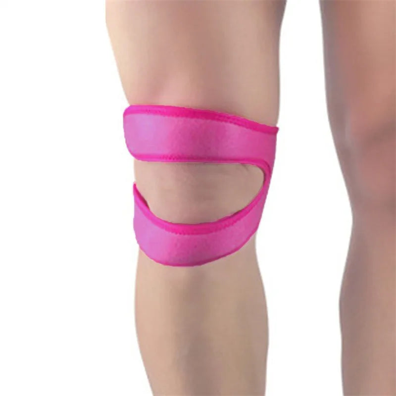 Unisex Knee Strap for knee pain Adjustable Size Breathable Material