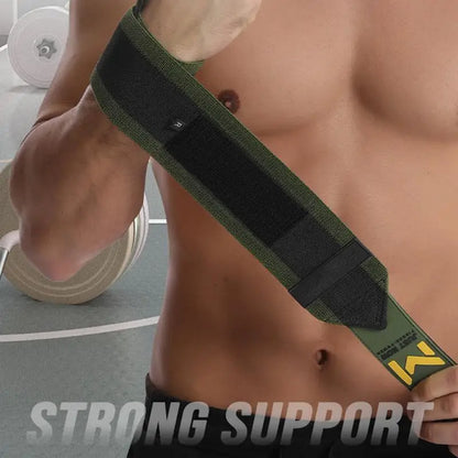 Adjustable Weight Lifting Wrist Wraps | Durable Support Brace