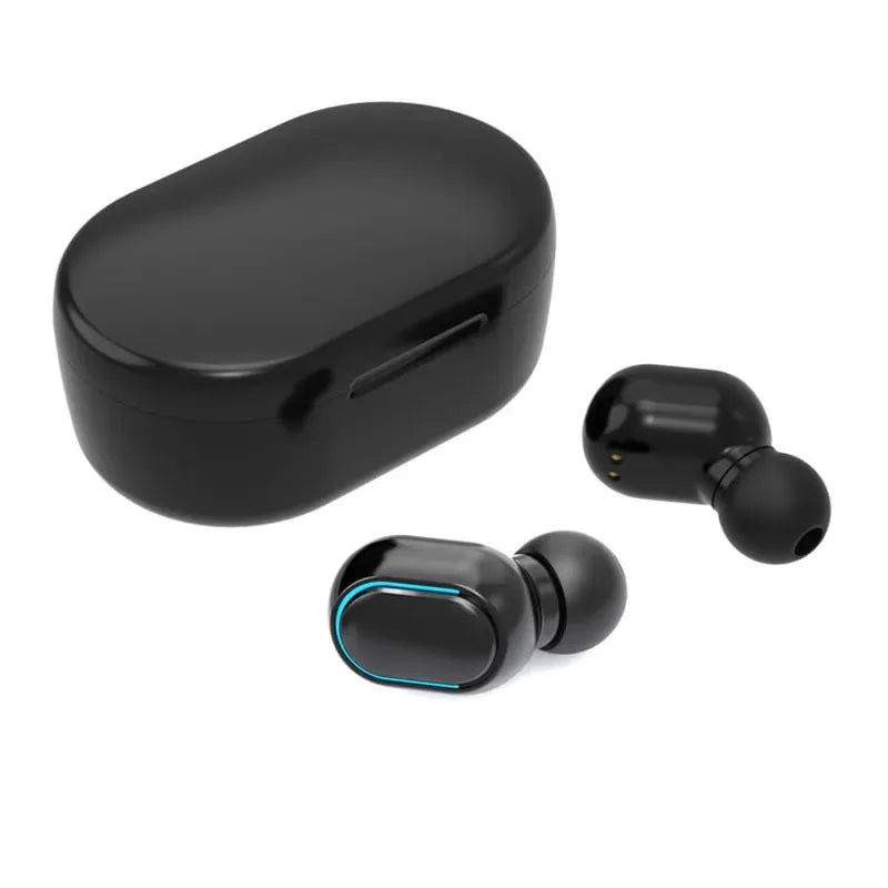 Waterproof Microphone Wireless Headphones Bluetooth earphone Control Sport Headset connect all smartphones