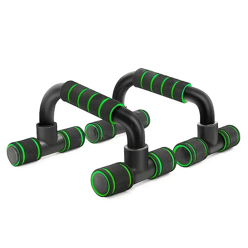 H-Type Push Up Bars – Foam Grip Handles for Wrist Comfort