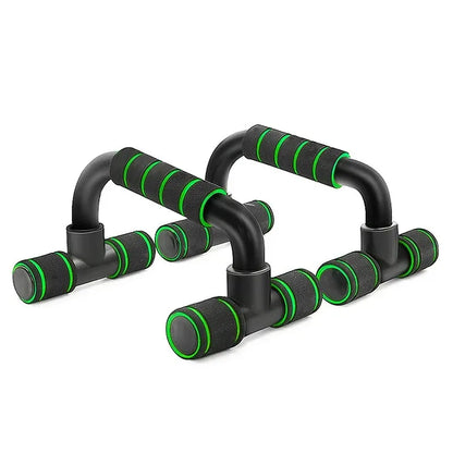 H-Type Push Up Bars – Foam Grip Handles for Wrist Comfort