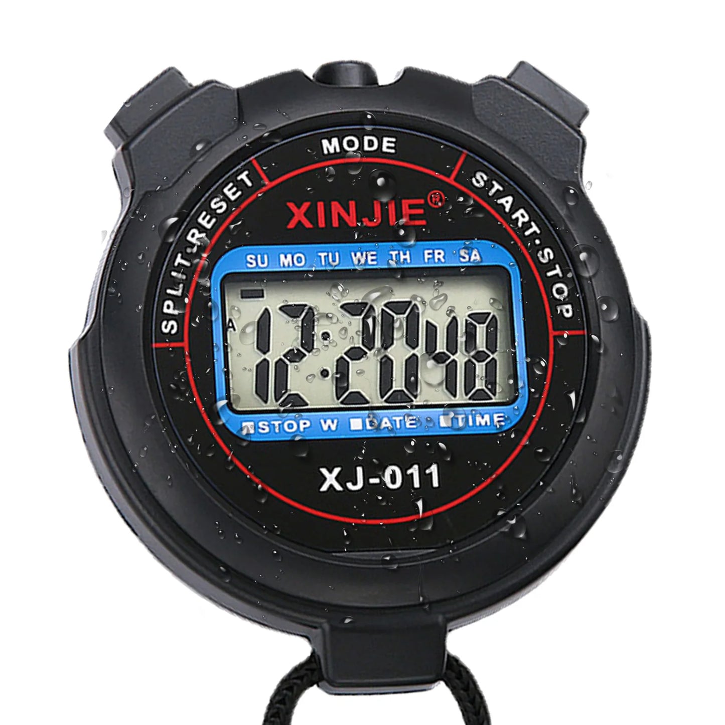 XinJie Sports Stopwatch Timer - Athlete Referee Timer | Portable Waterproof Fitness Timer