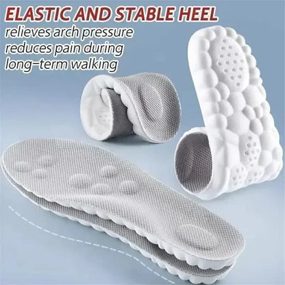4D Cloud Air Orthopedic Honeycomb Arch Support Massage Insoles 1 pair (2 pcs)
