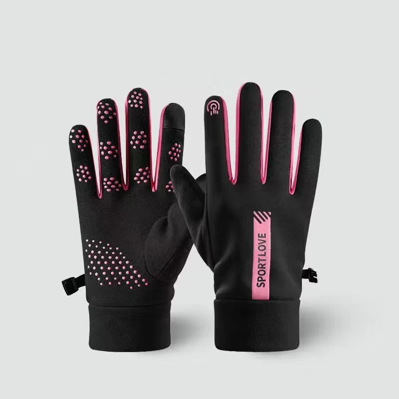 High-quality polyester gloves for autumn and winter sports.