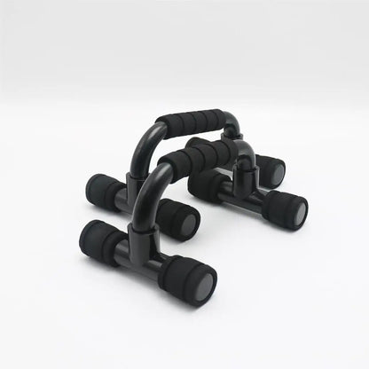 H-Type Push Up Bars – Foam Grip Handles for Wrist Comfort