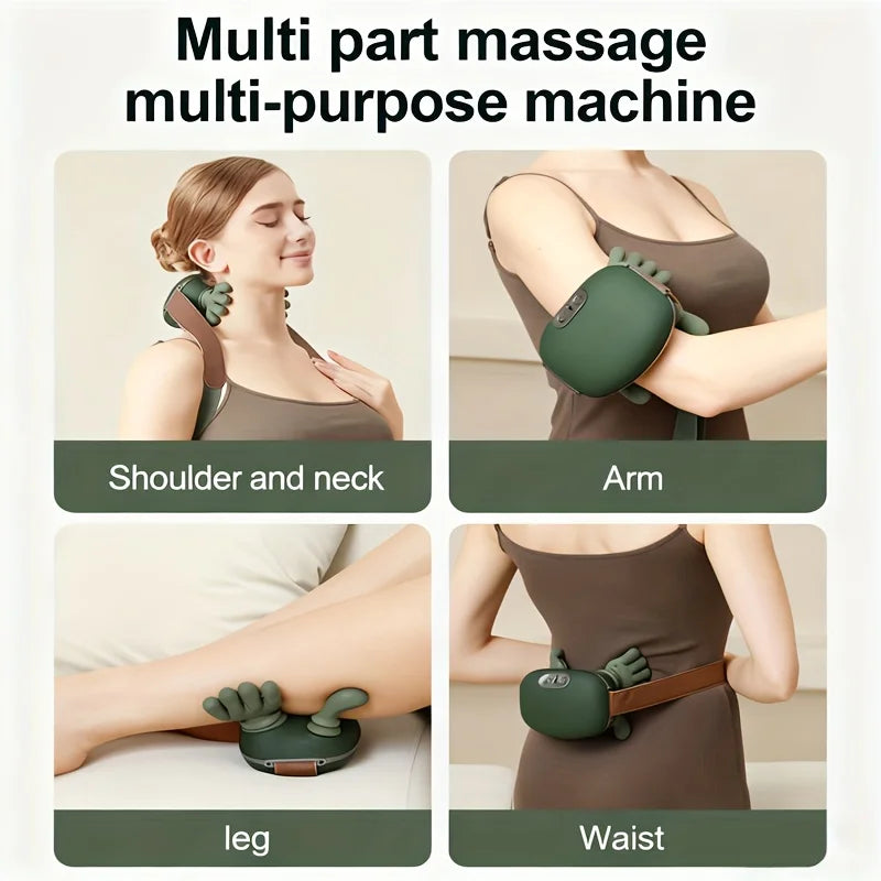 5-Finger Rechargeable Neck & Shoulder Massager