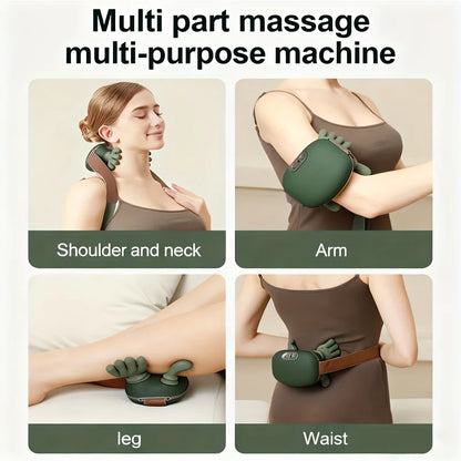 5-Finger Rechargeable Neck & Shoulder Massager