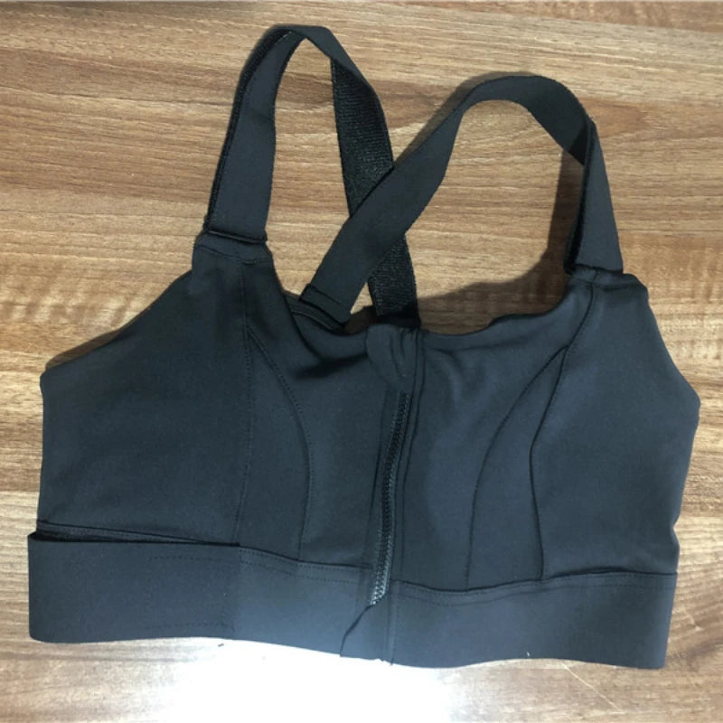 Women Sports Bras Crop Top Yoga Vest Shockproof Gym Fitness Athletic Brassiere