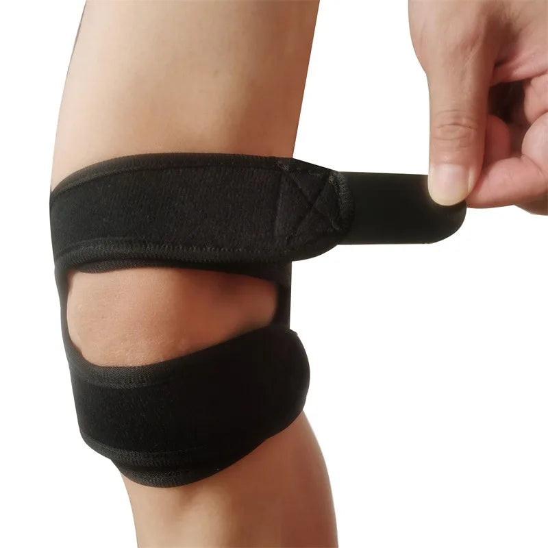 Unisex Knee Strap for knee pain Adjustable Size Breathable Material