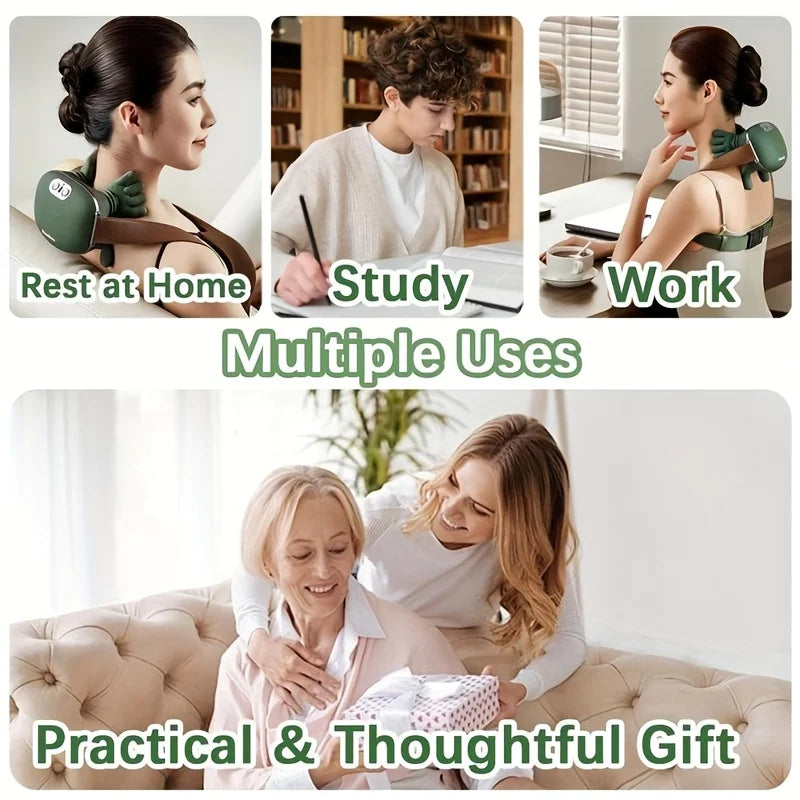 5-Finger Rechargeable Neck & Shoulder Massager