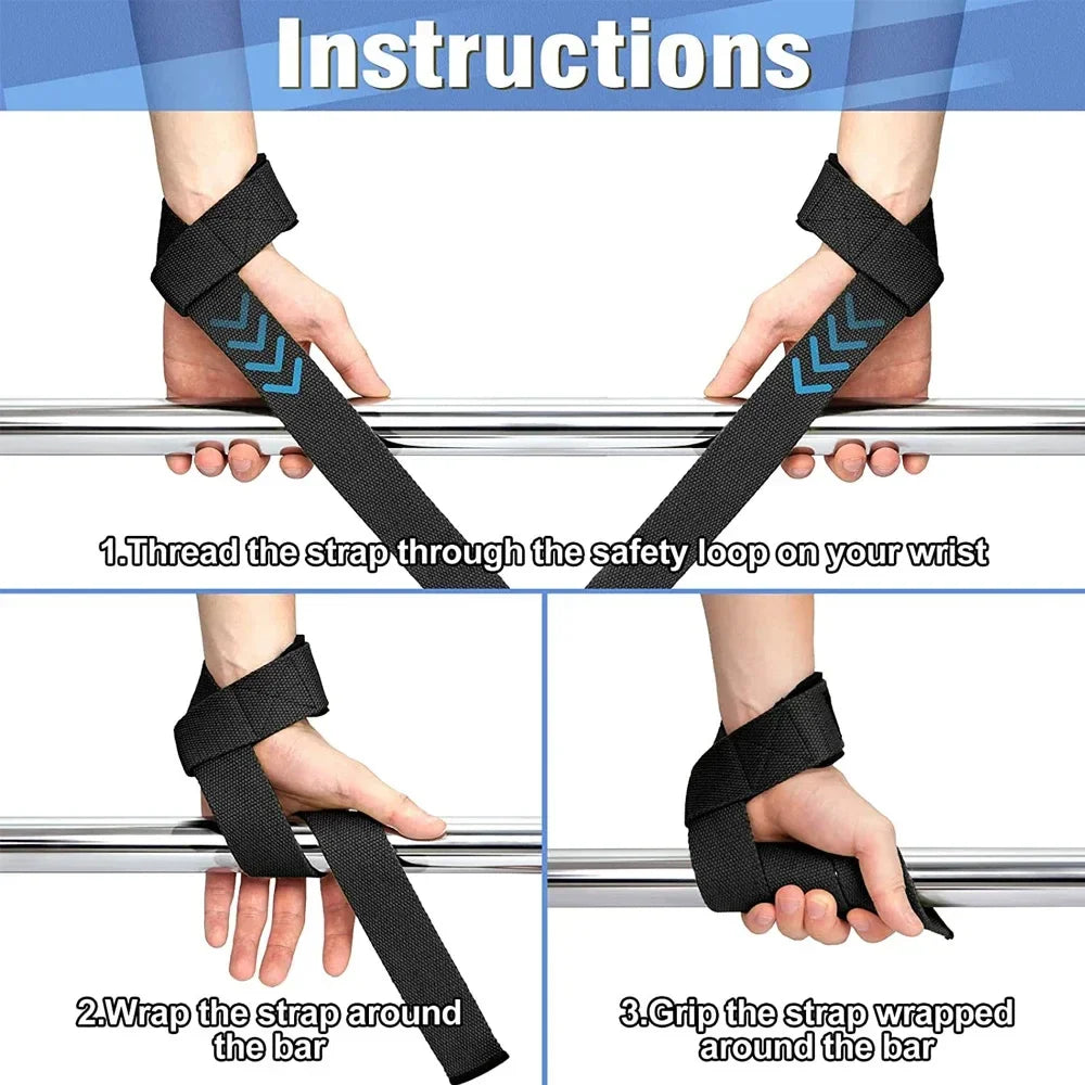 Lifting Straps for Women – Padded Wrist Straps for Deadlifts