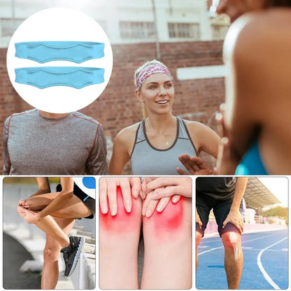 Patellar Bands Pair Breathable Knee Tendon Strap Knee Pad For Running Sports Anti-Slip