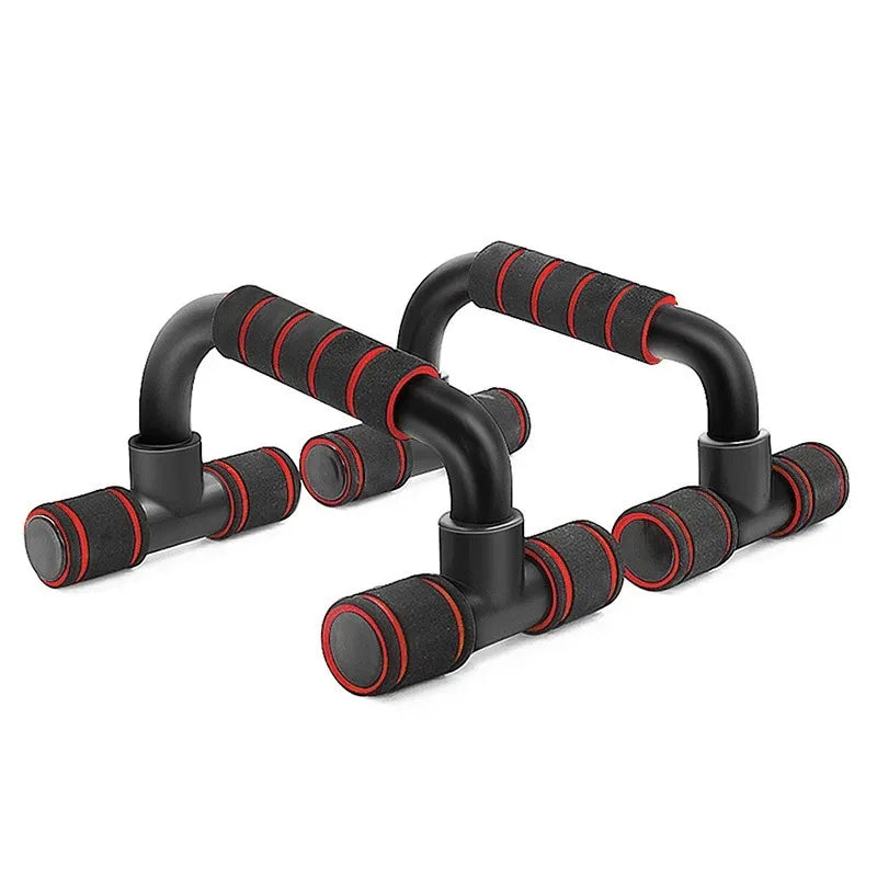 H-Type Push Up Bars – Foam Grip Handles for Wrist Comfort