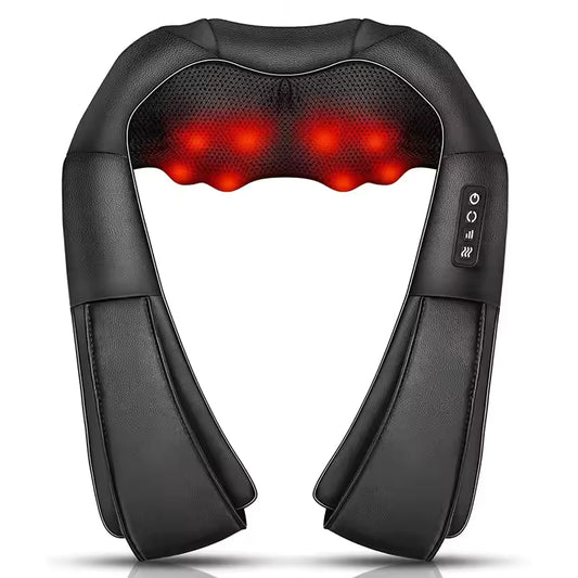 Medcursor Shiatsu Neck & Shoulder Massager with Heat — Deep Kneading Back & Neck Massager