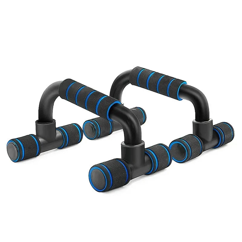 H-Type Push Up Bars – Foam Grip Handles for Wrist Comfort