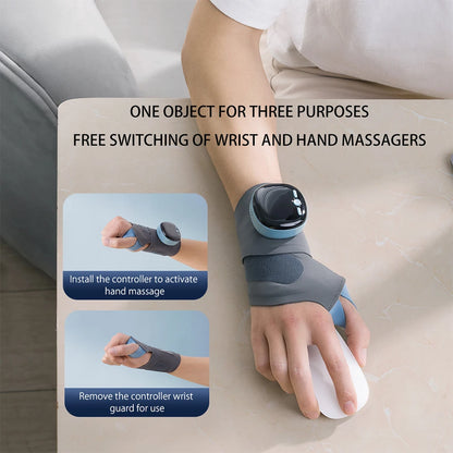 Smart EMS Wrist Guard with Heat & Massage | for hand comfort