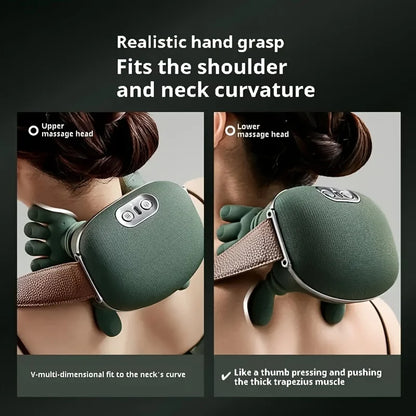 5-Finger Rechargeable Neck & Shoulder Massager