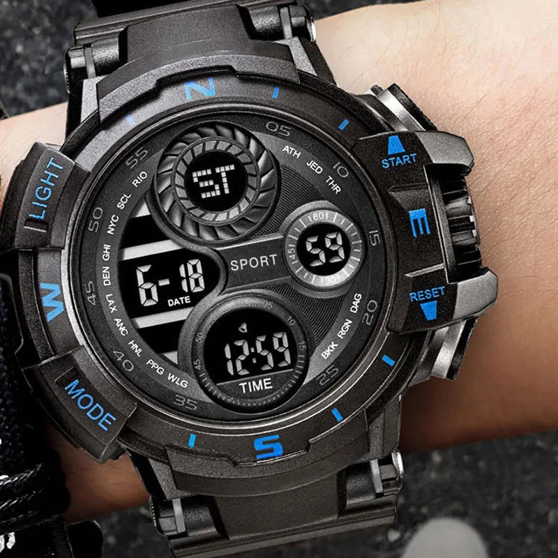 Yikaze Military Waterproof Digital Sports Watch