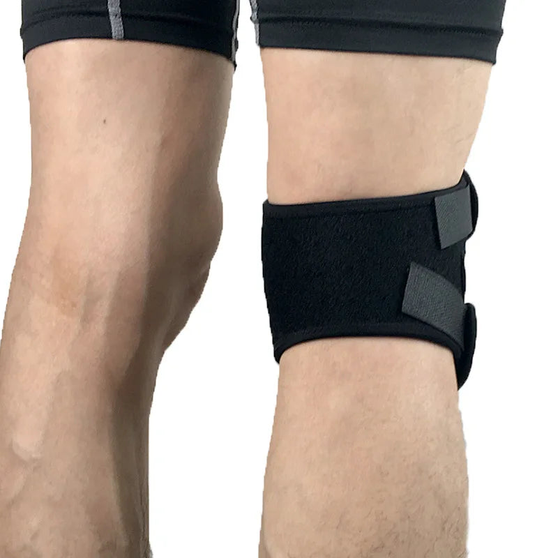 Unisex Knee Strap for knee pain Adjustable Size Breathable Material