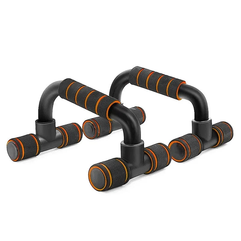 H-Type Push Up Bars – Foam Grip Handles for Wrist Comfort
