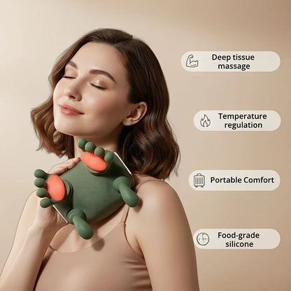 5-Finger Rechargeable Neck & Shoulder Massager