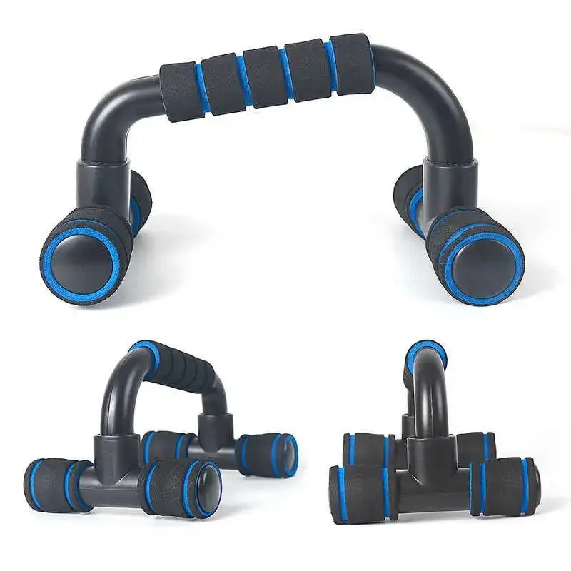 H-Type Push Up Bars – Foam Grip Handles for Wrist Comfort