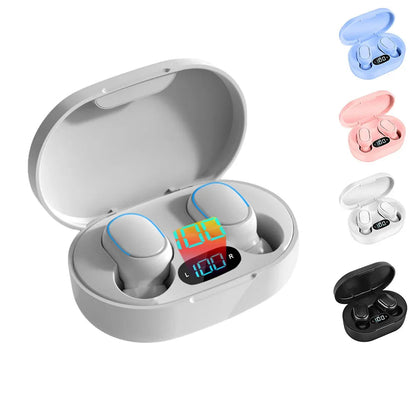 Waterproof Microphone Wireless Headphones Bluetooth earphone Control Sport Headset connect all smartphones