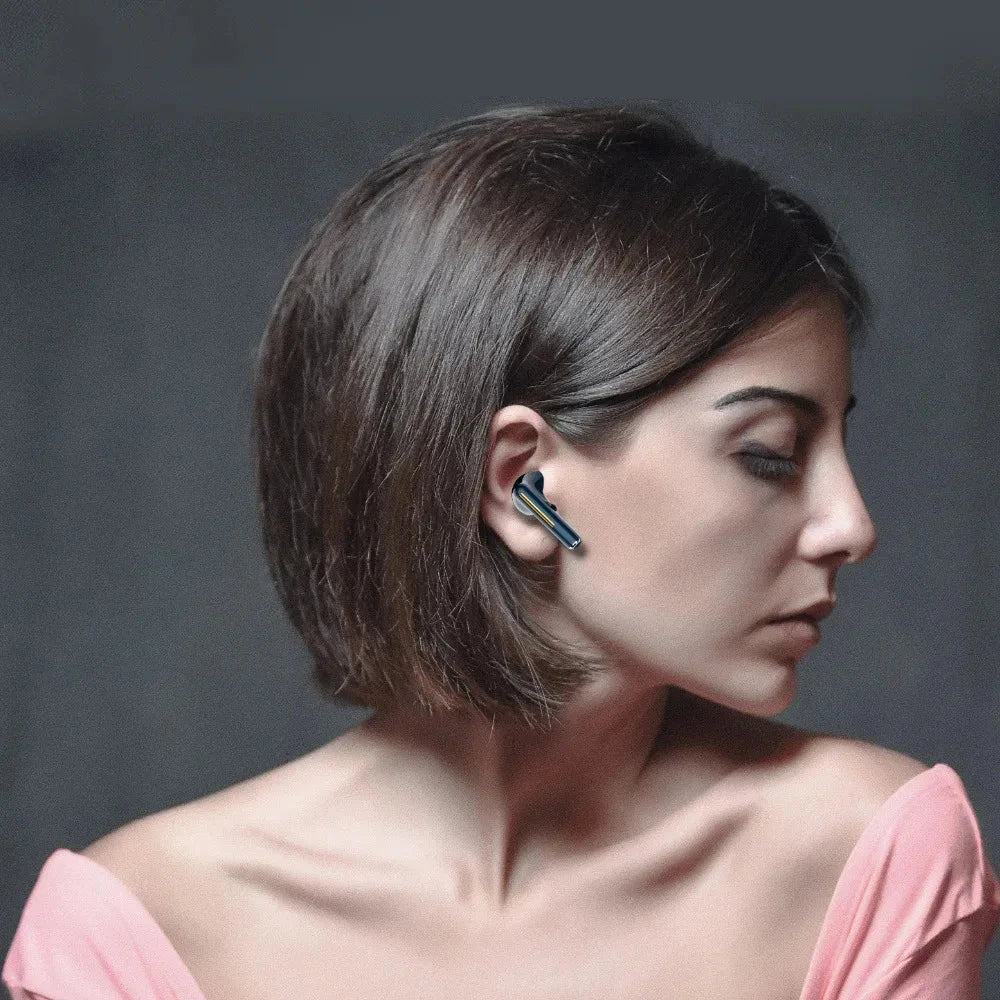 Lightweight Bluetooth earphones for all-day comfort