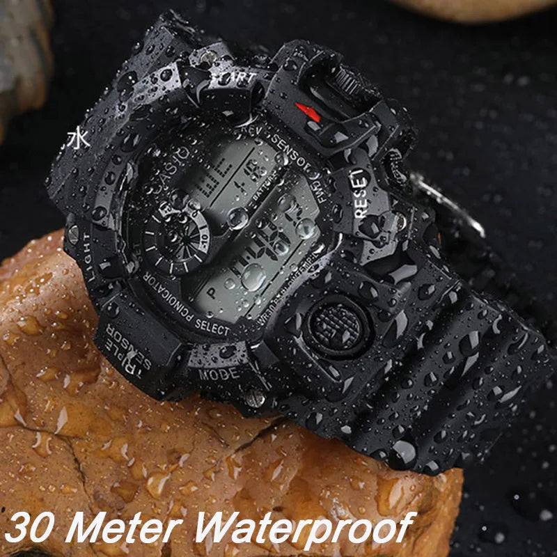 Yikaze Military Waterproof Digital Sports Watch