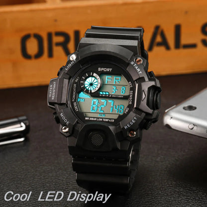 Yikaze Military Waterproof Digital Sports Watch